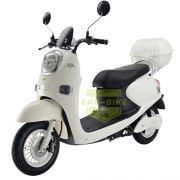 Электроскутер E-toro TLG Retro White белый